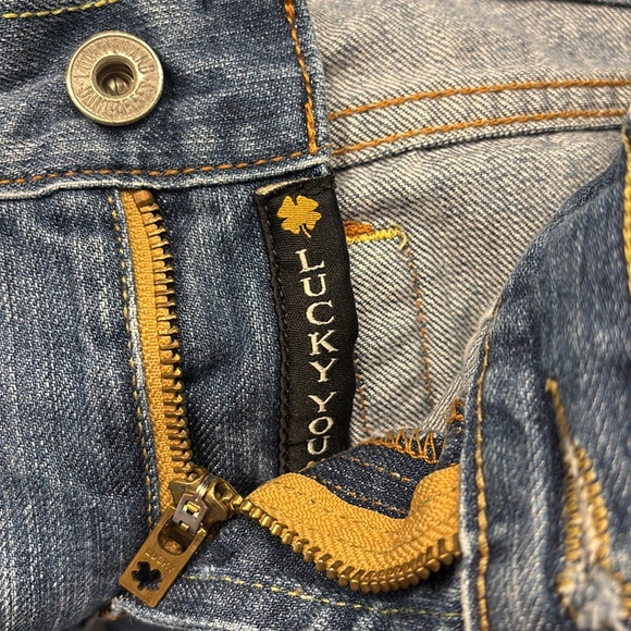 Lucky Brand Riley Cut Off Denim Shorts, size 6/28 - Picture 6 of 10